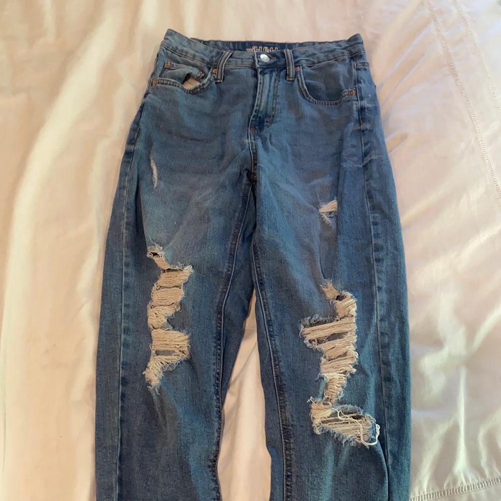 High Rise Mom Jeans